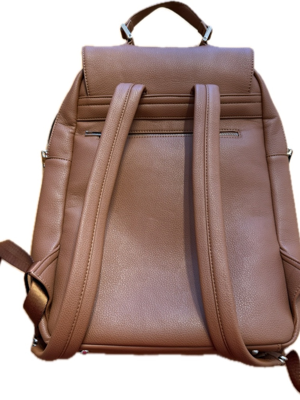 Women’s Brown Leather Backpack - Picture 2 of 2